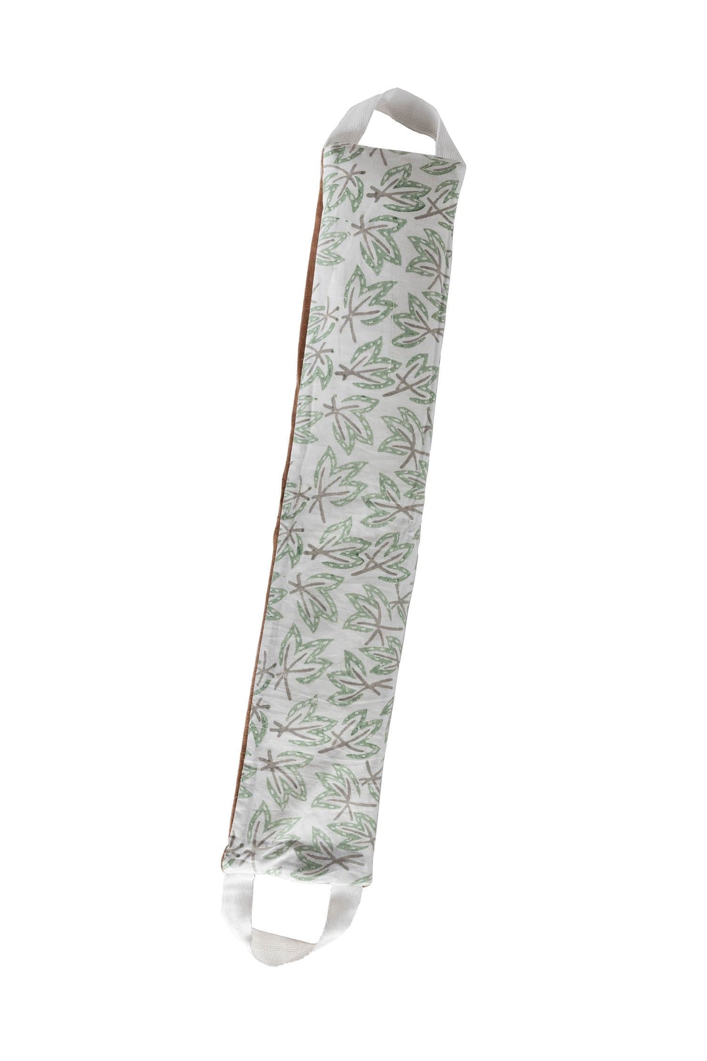 Body wrap leaves cttn/lavander 23Lx5 grn/wht/brn