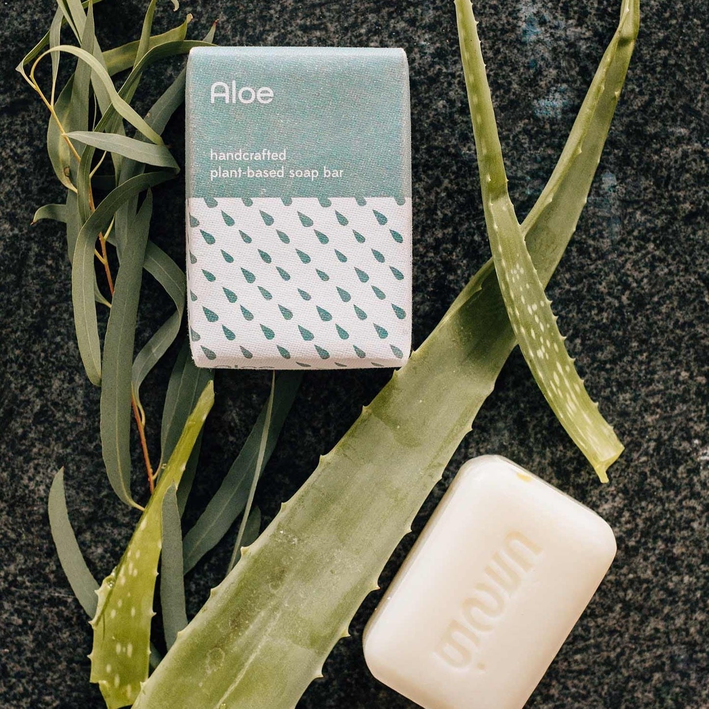Soap aloe M/5 3.2oz gray/white