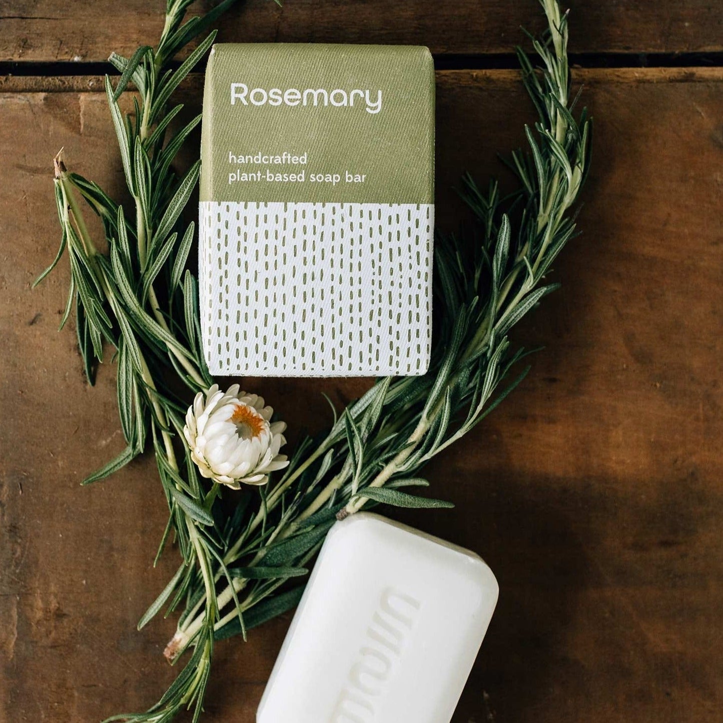 Soap rosemary M/5 3.2oz olive/white