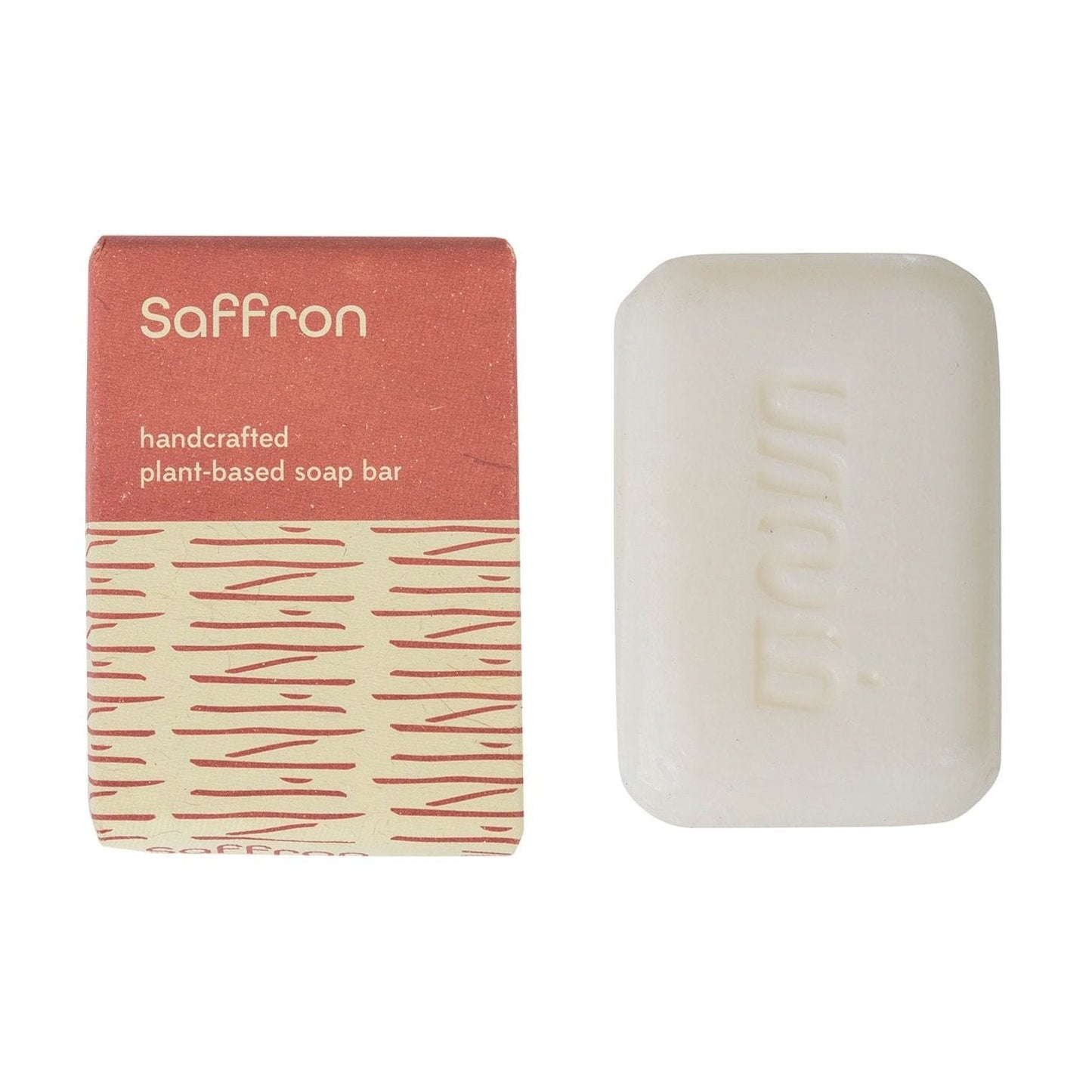 Soap saffron M/5 vegatable oil 3.2oz rust/cream
