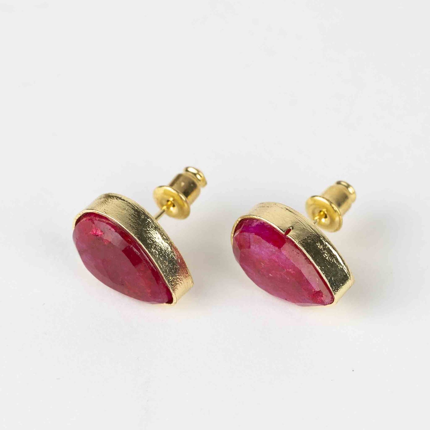 Ansoo Stud Earrings - Magenta - Default Title (6828960)