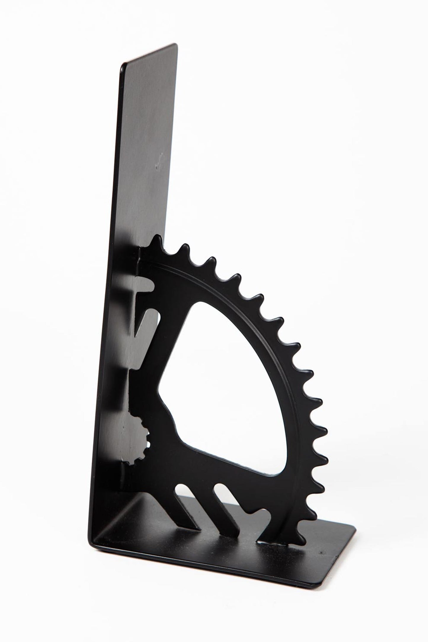 Bookends bike gear metal 3Wx8H black CA