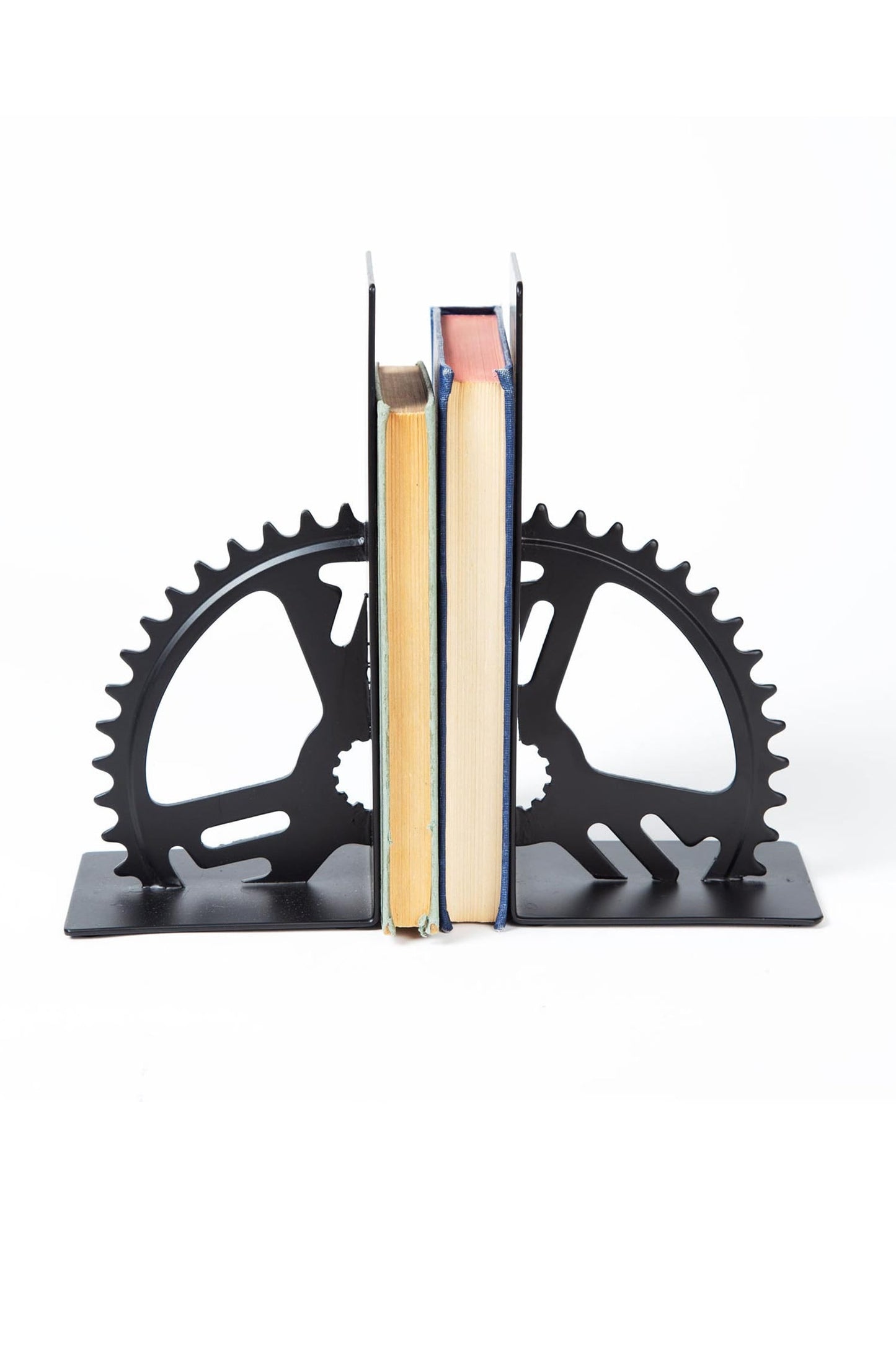 Bookends bike gear metal 3Wx8H black CA