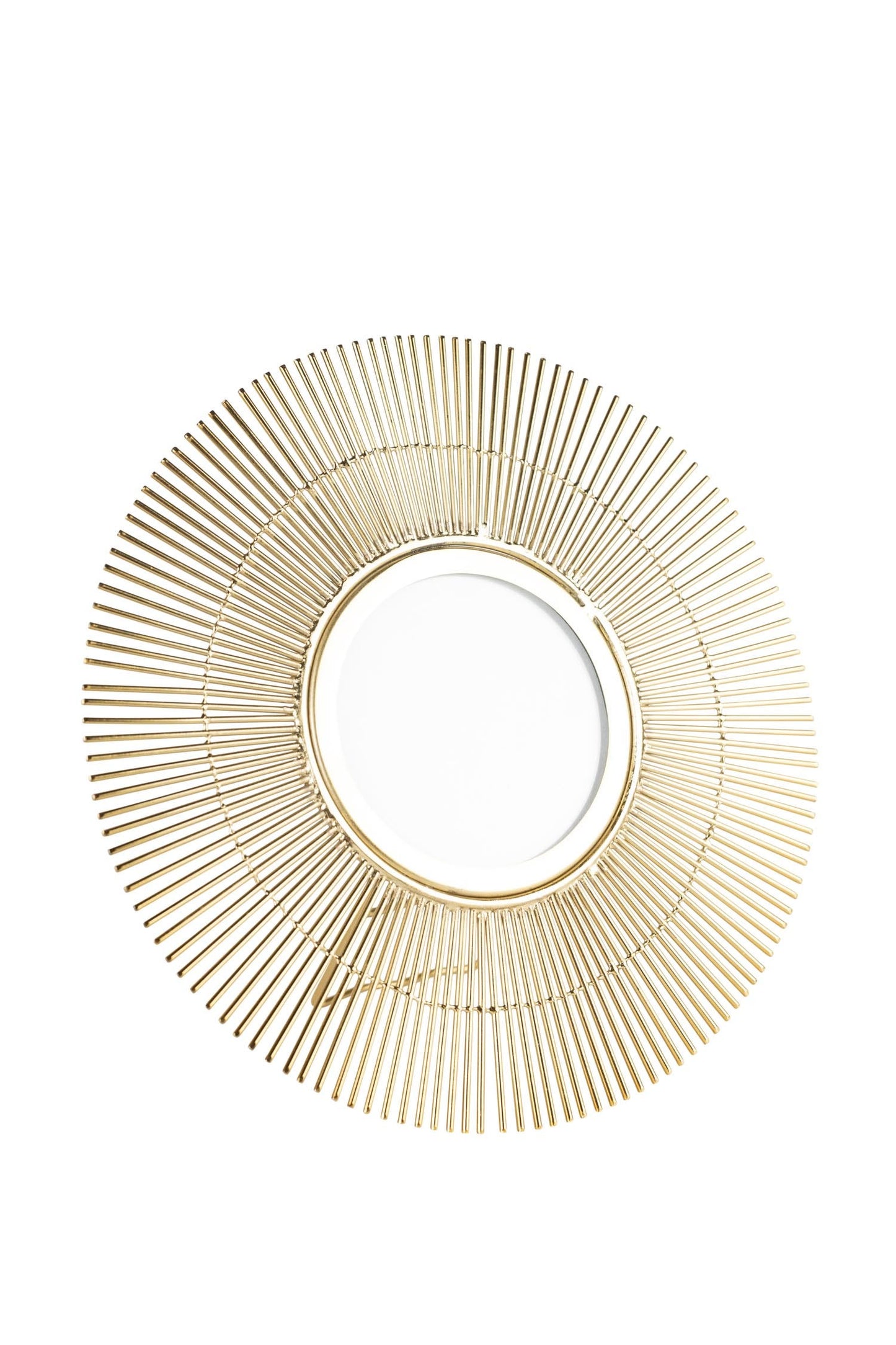 Frame sunburst f/4D photo iron/glass 11D brass