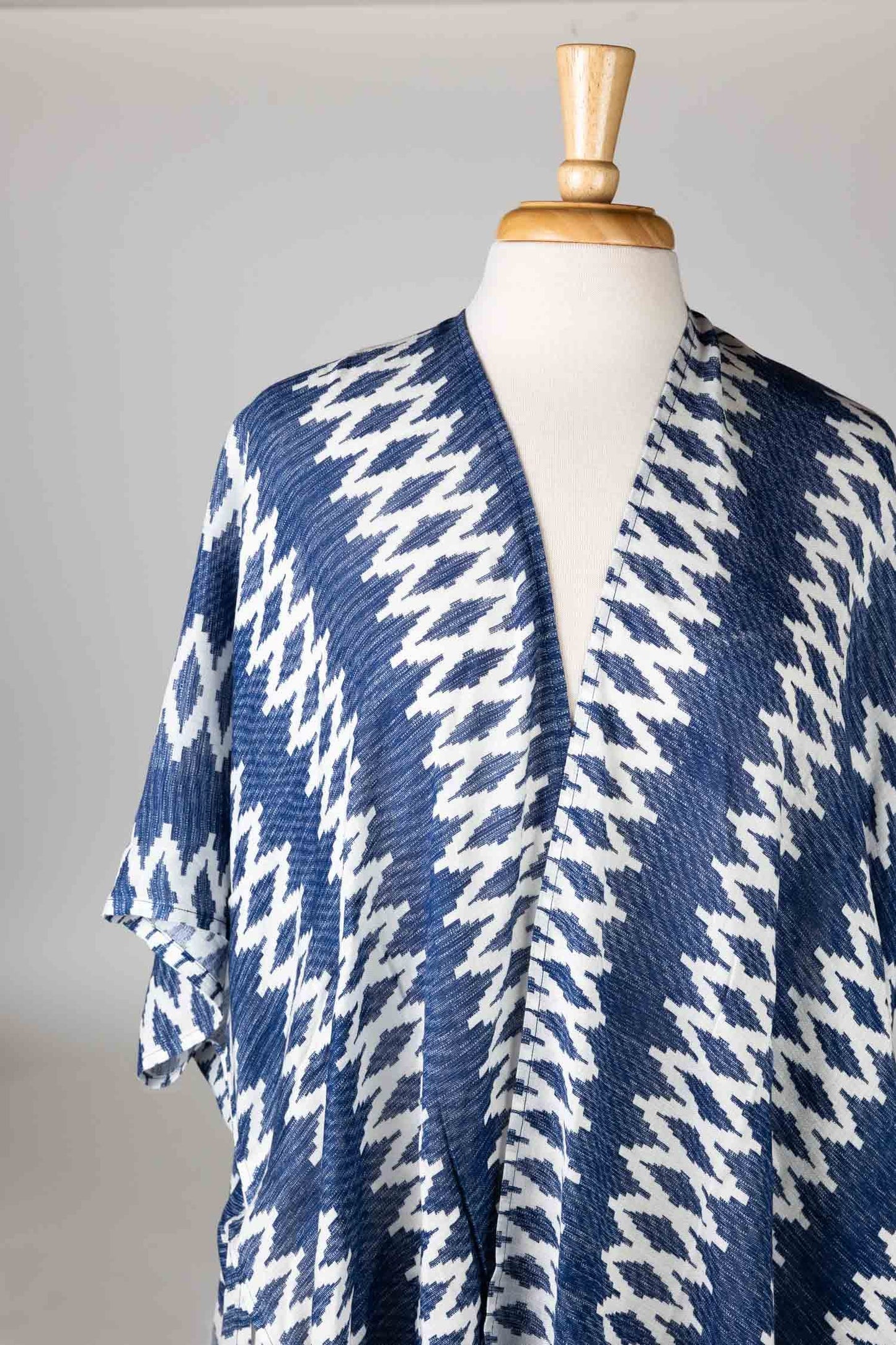 Topper geo diamonds viscose 30L blue/white