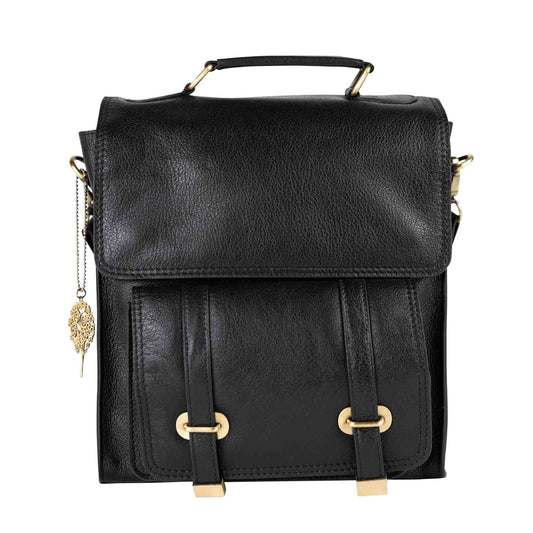 Jarni Leather Backback - Black - Default Title (6839650)