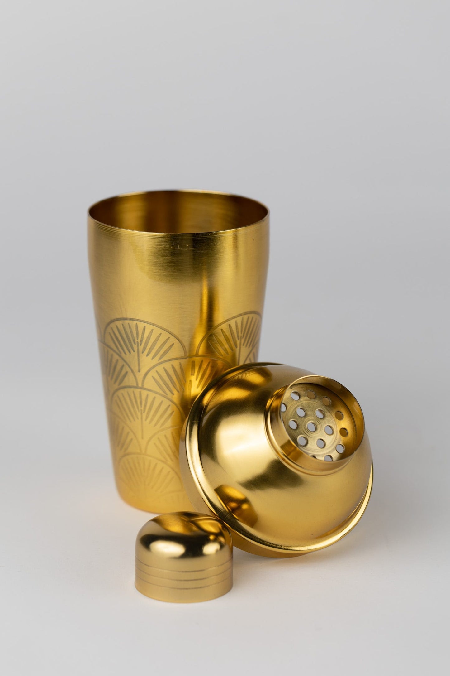 Shaker sundown beverage etched stainless steel 9H