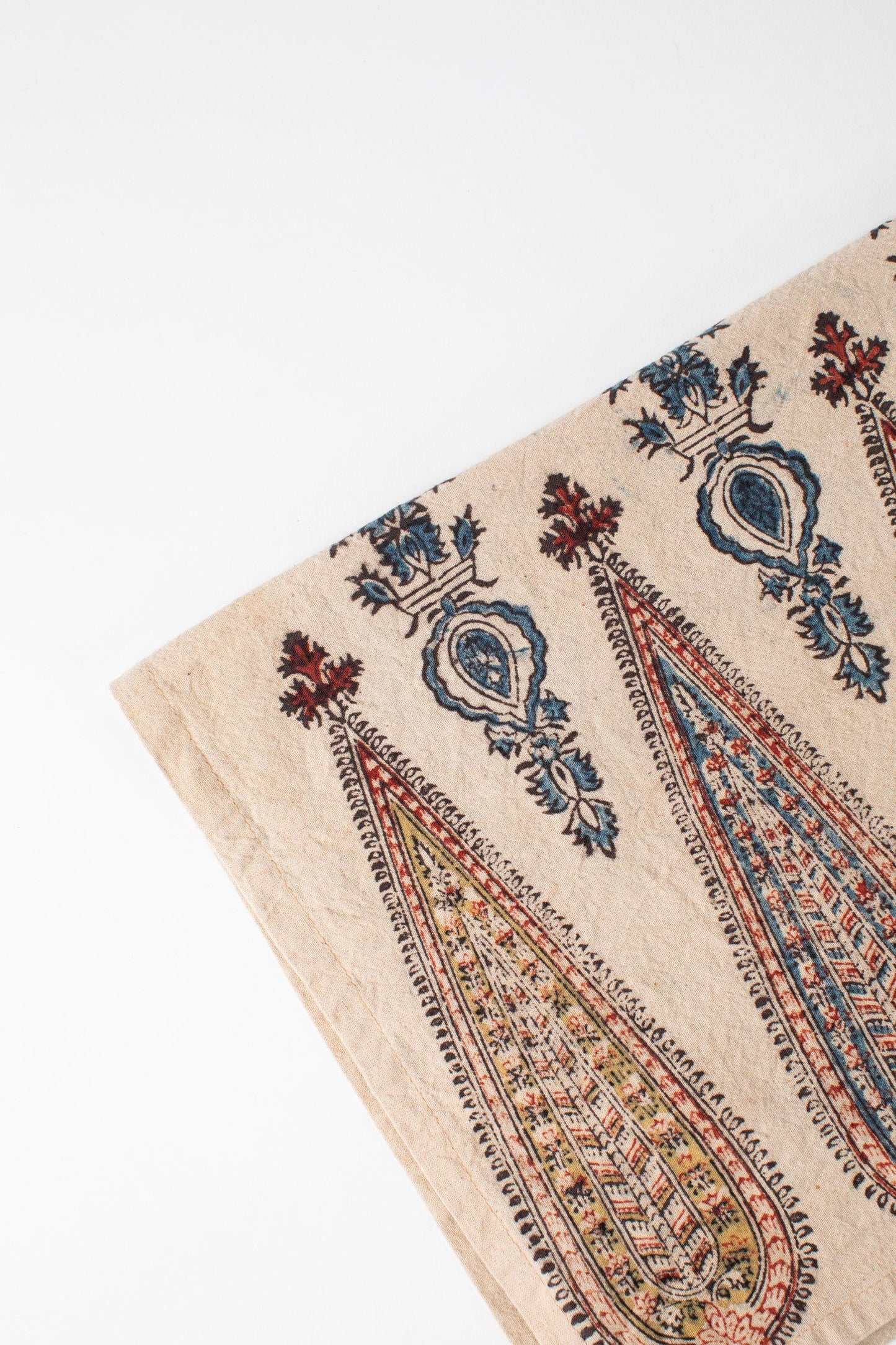 Napkin teardrop M/4 kalamkari cttn 20x20 multi