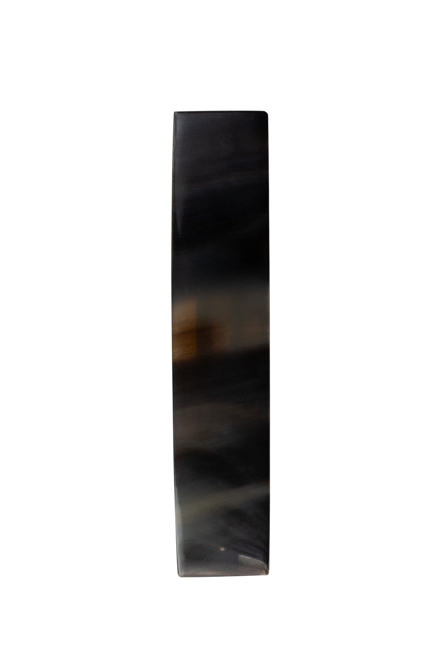 Barrette French clip horn/metal 2.75Lx.5W blk/asst