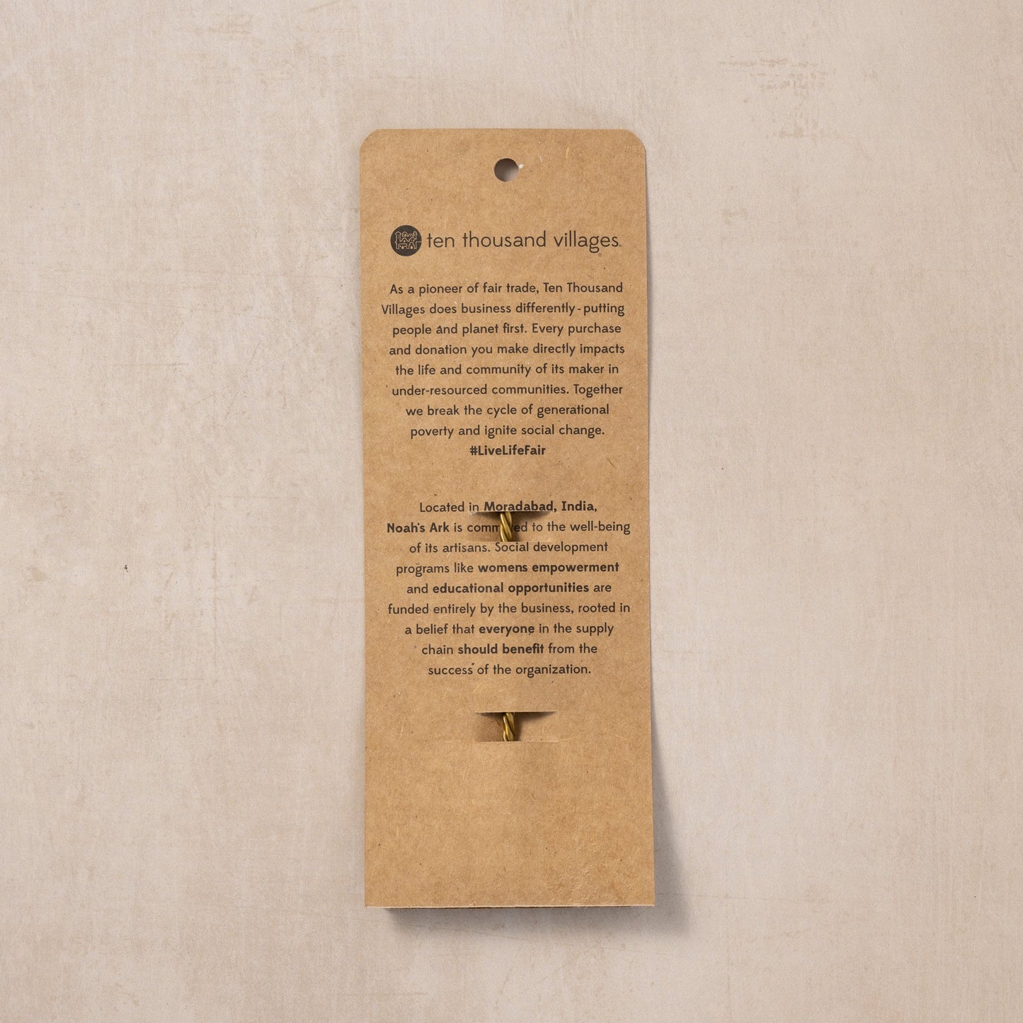 Plant Marker w/Card - Elephant - Ten Thousand Villages