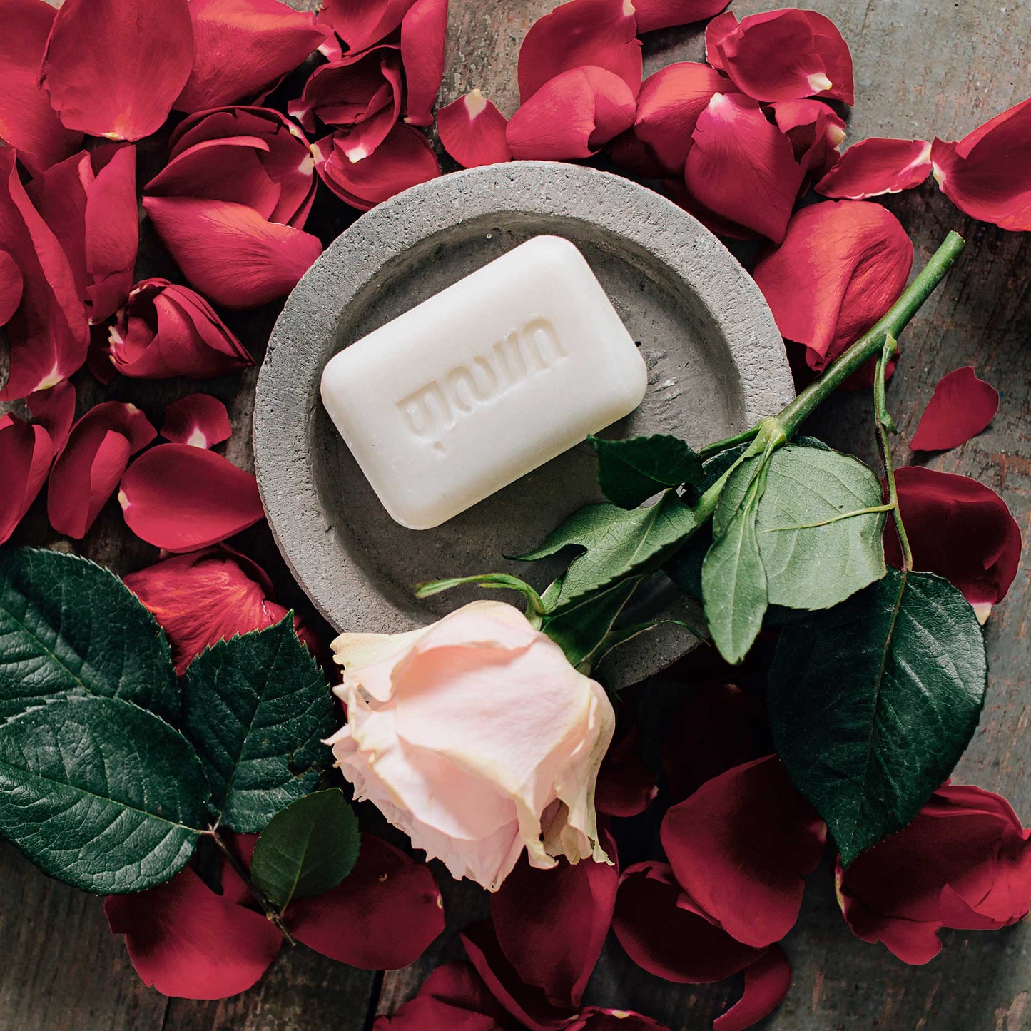 Soap rose M/5 3x2x1