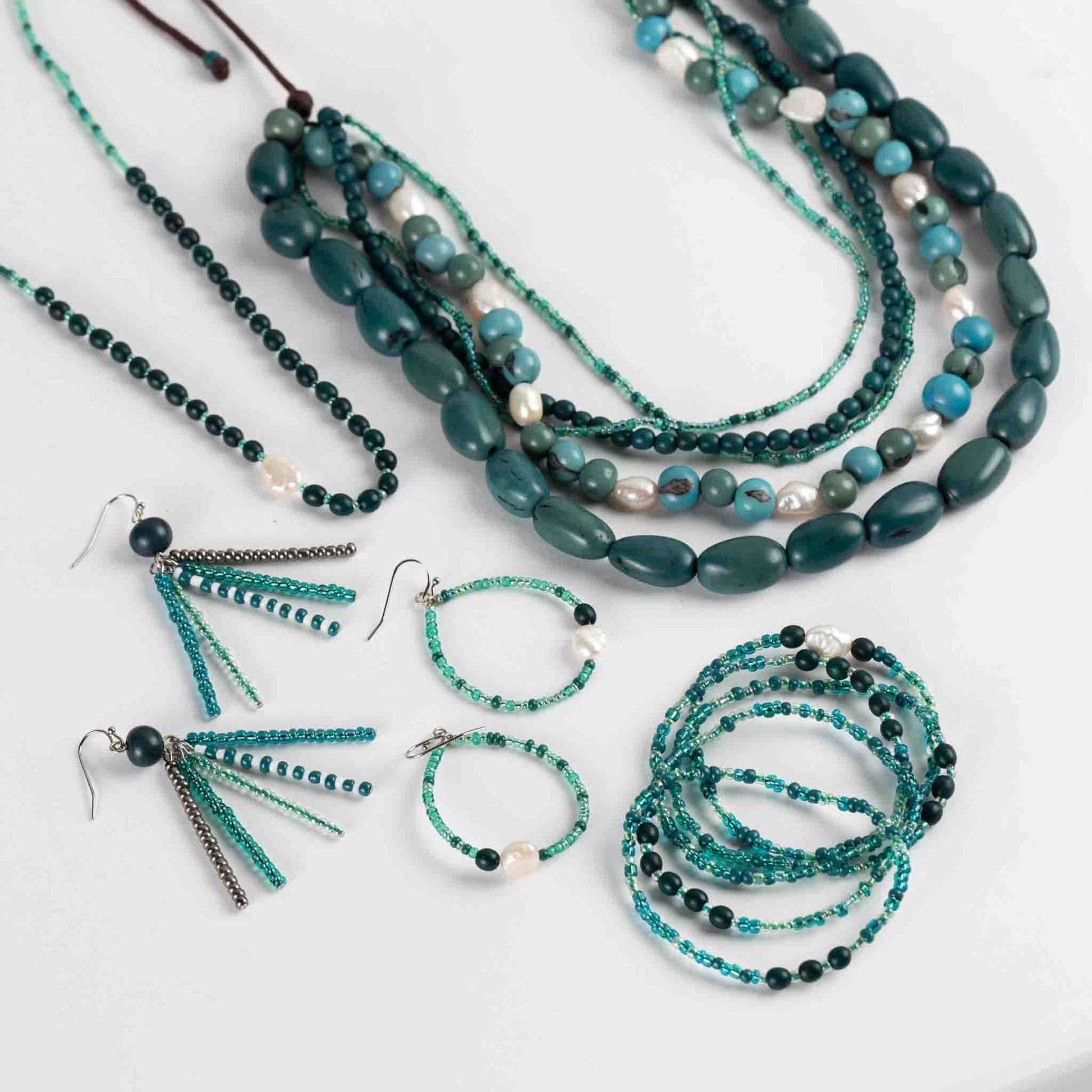 Alba Pearl Seed Necklace - Default Title (8410900)