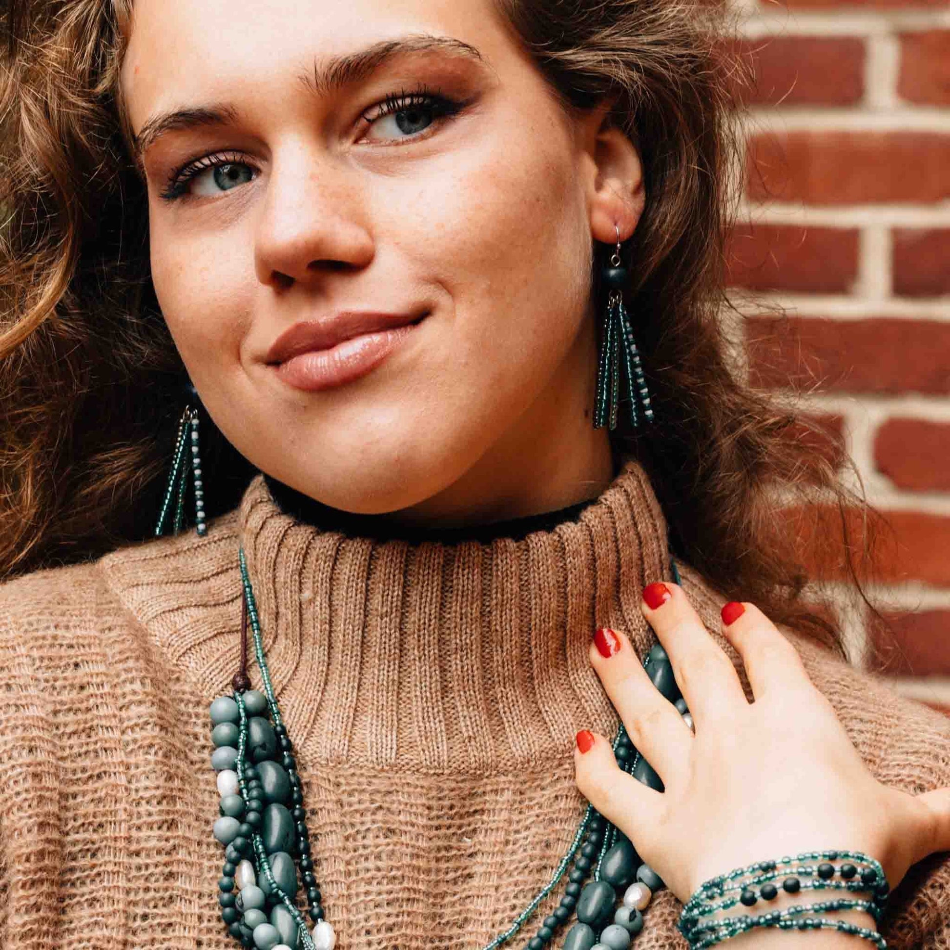 Alba Drop Earrings - Default Title (8410920)