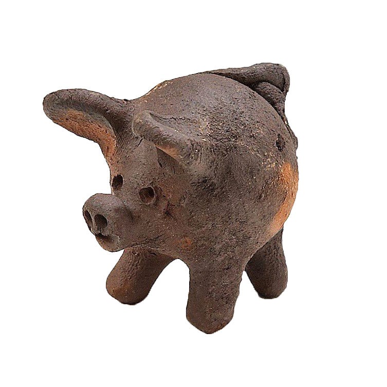 Pig M/5 good luck t-cotta 2x2x2