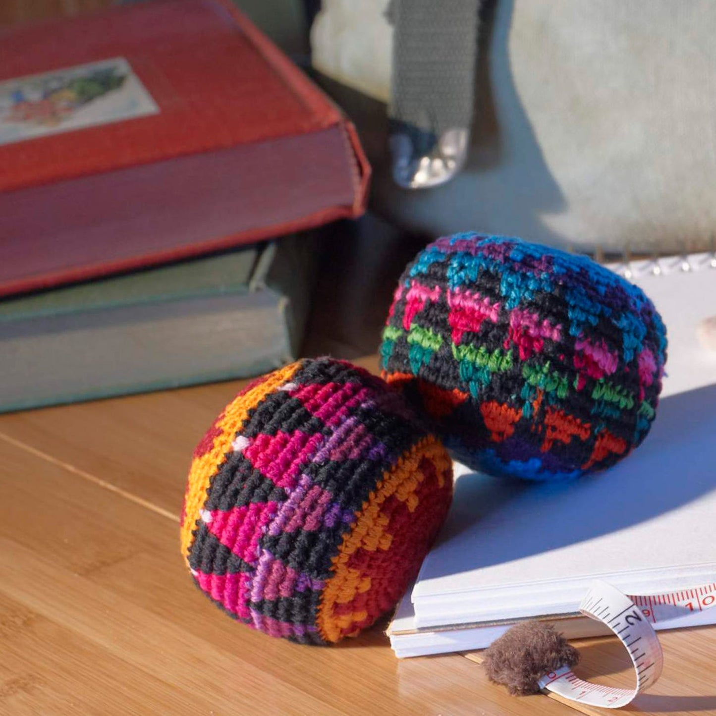 Hackey sack crochet cttn 2D