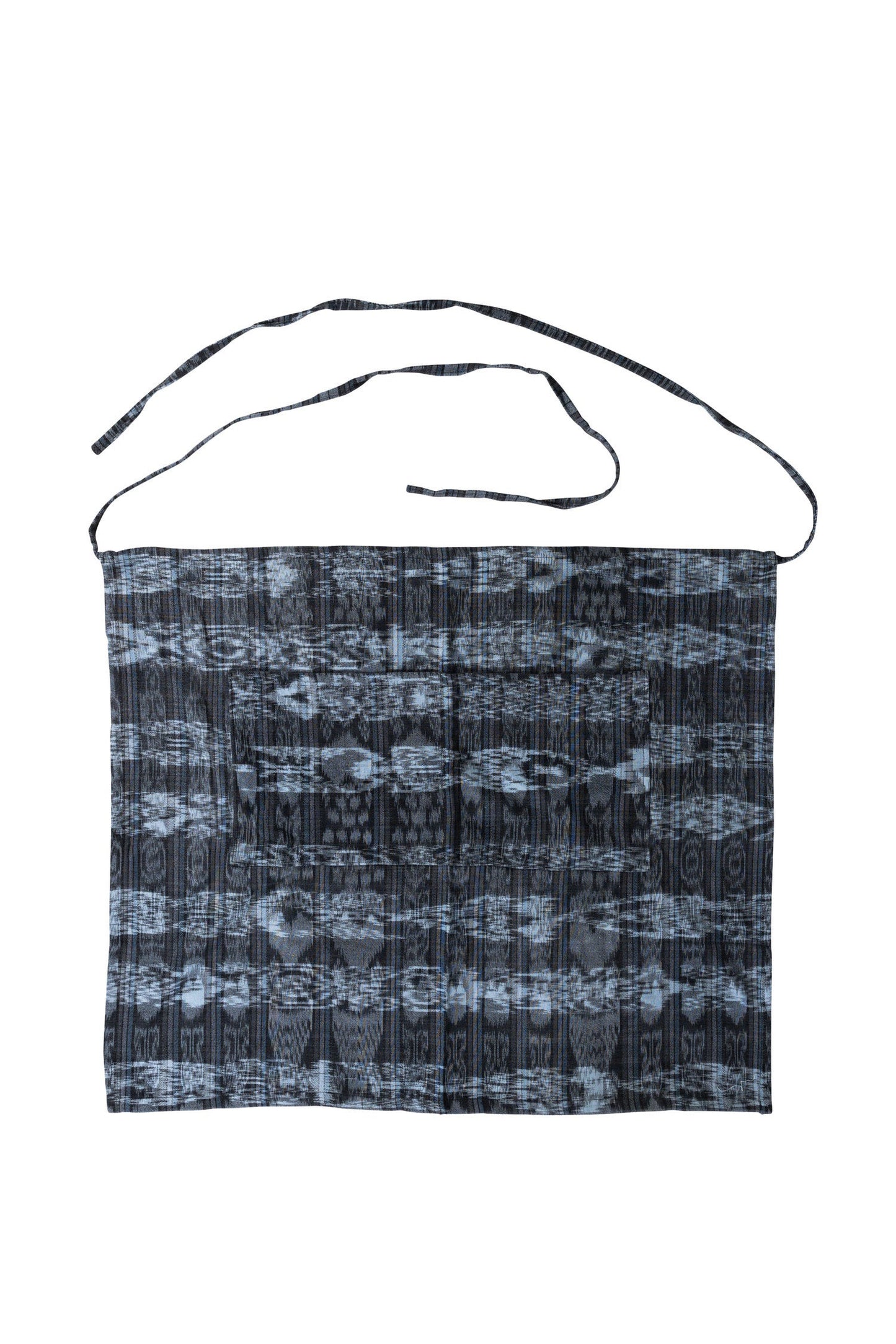 Apron ayudante waist w/pocket cotton 22Lx25W blues