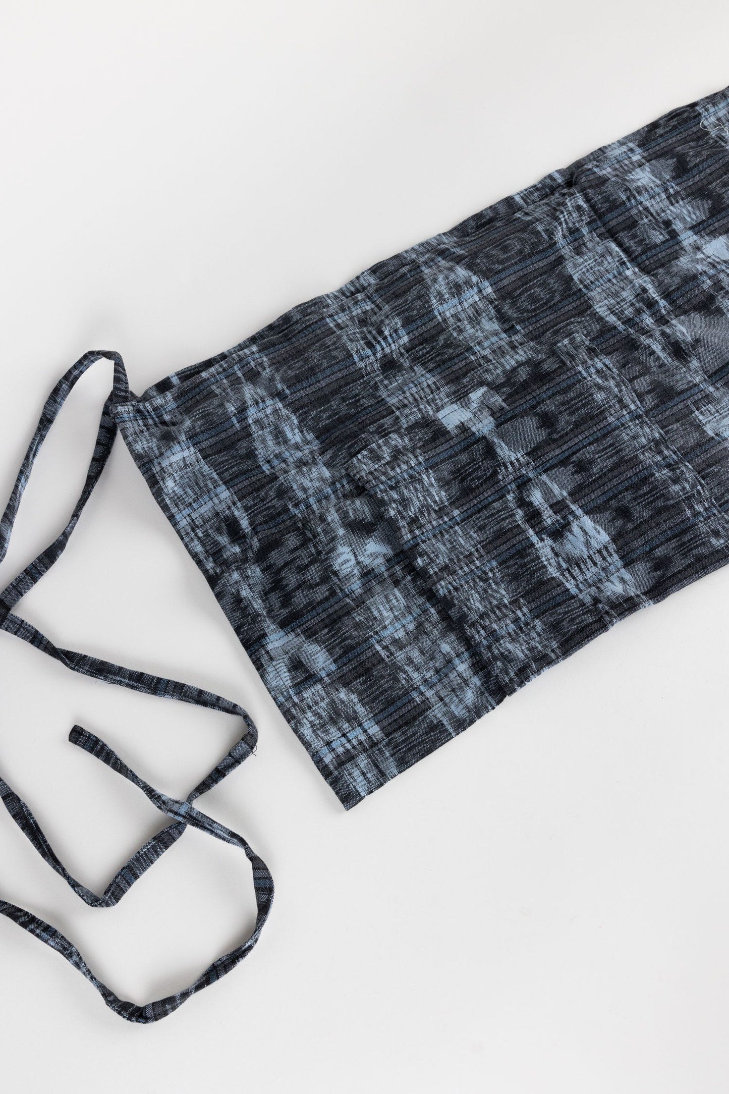 Apron ayudante waist w/pocket cotton 22Lx25W blues