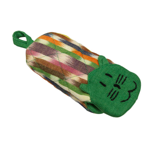 Pot holder cat cotton 6L asst