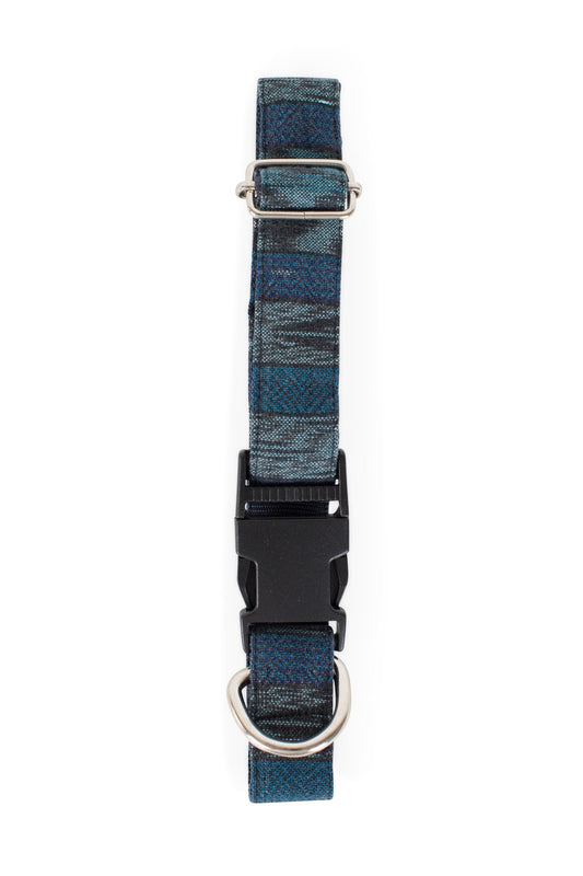 Collar f/dog plaid cotton 20L asst