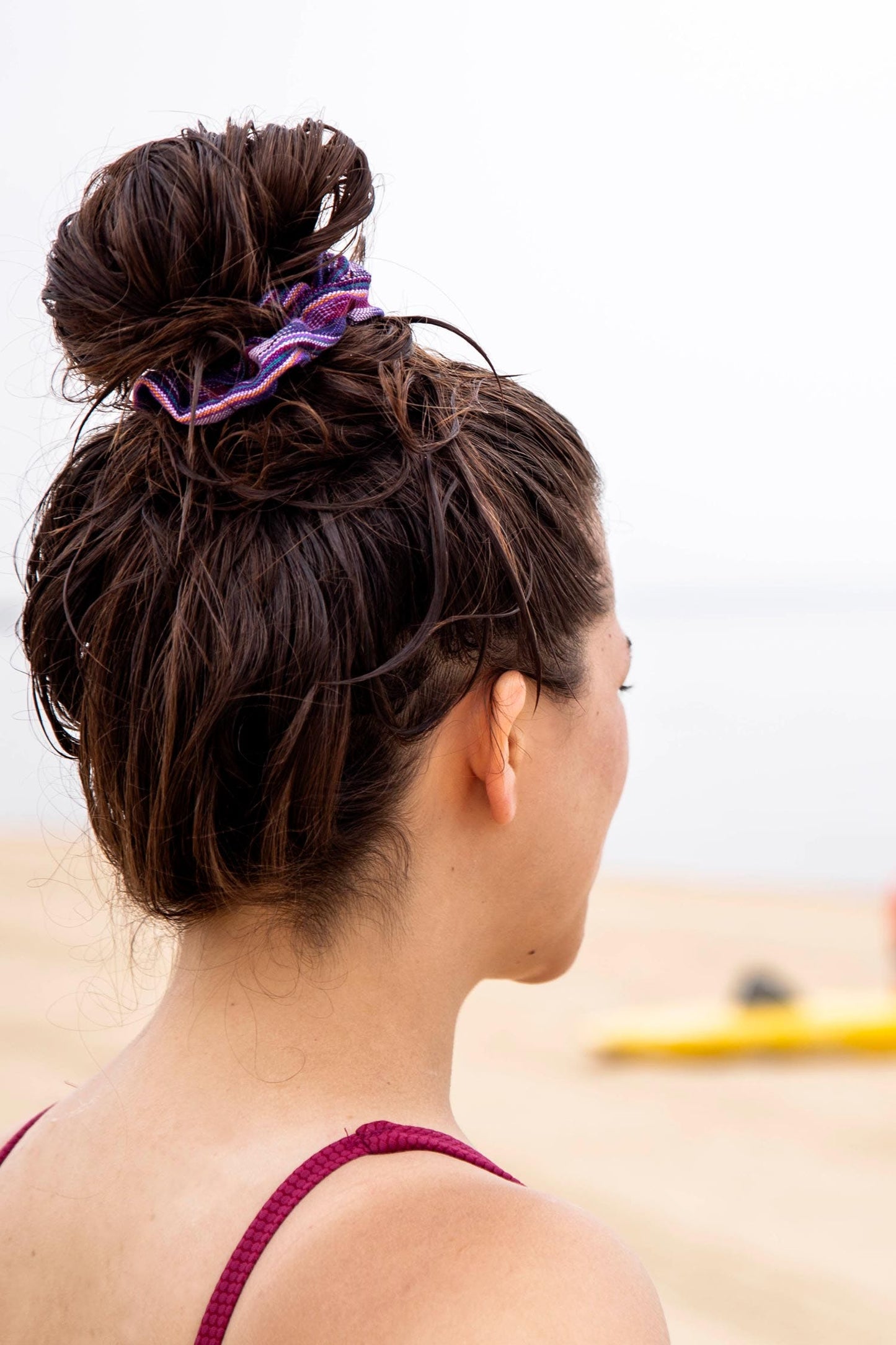 Scrunchie FEARLESS LOOKS GOOD ON YOU M/5 purples