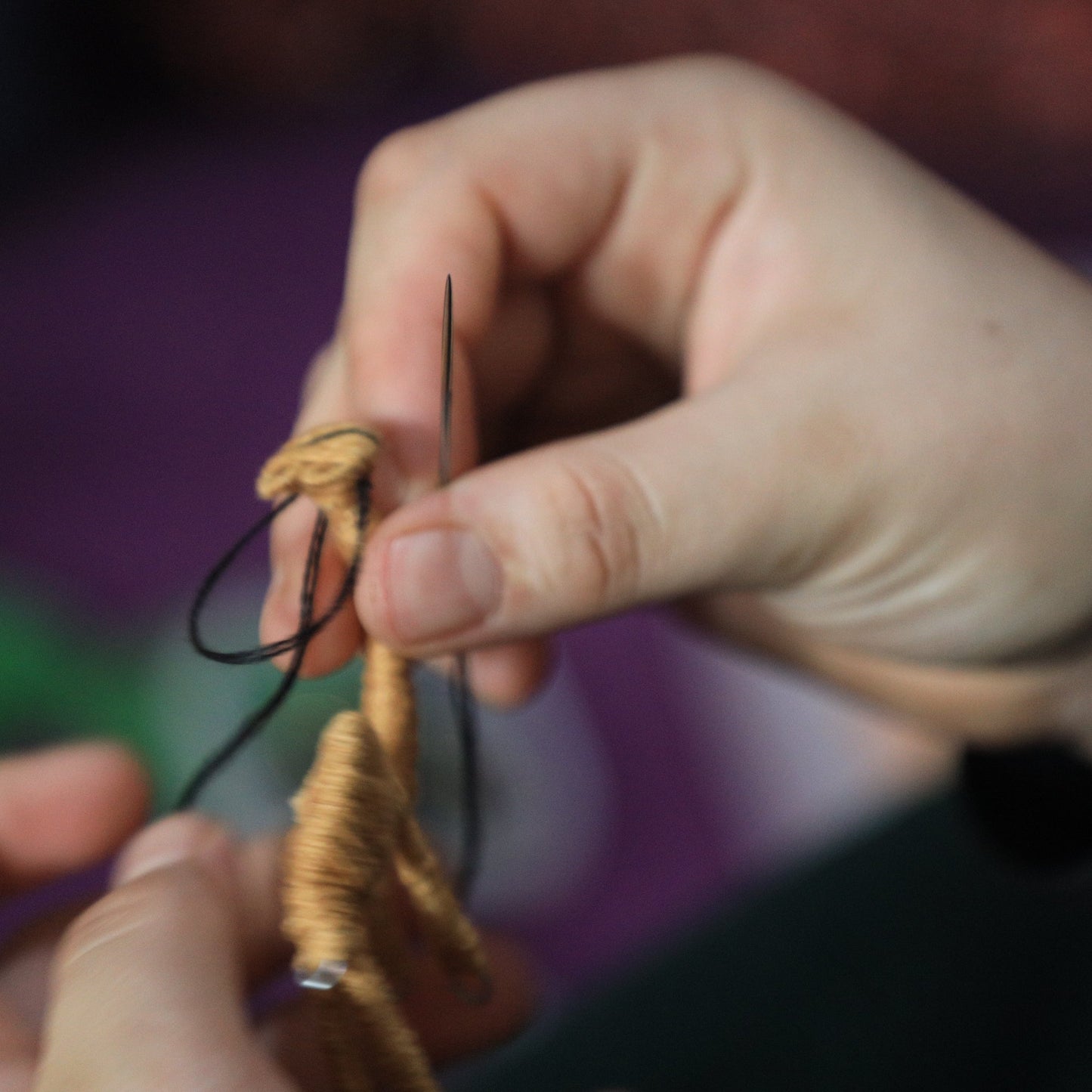 Ornament MADE51 Proud Camel 3H wrapped thread
